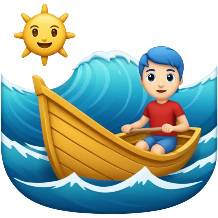 navegar por el mar emoji