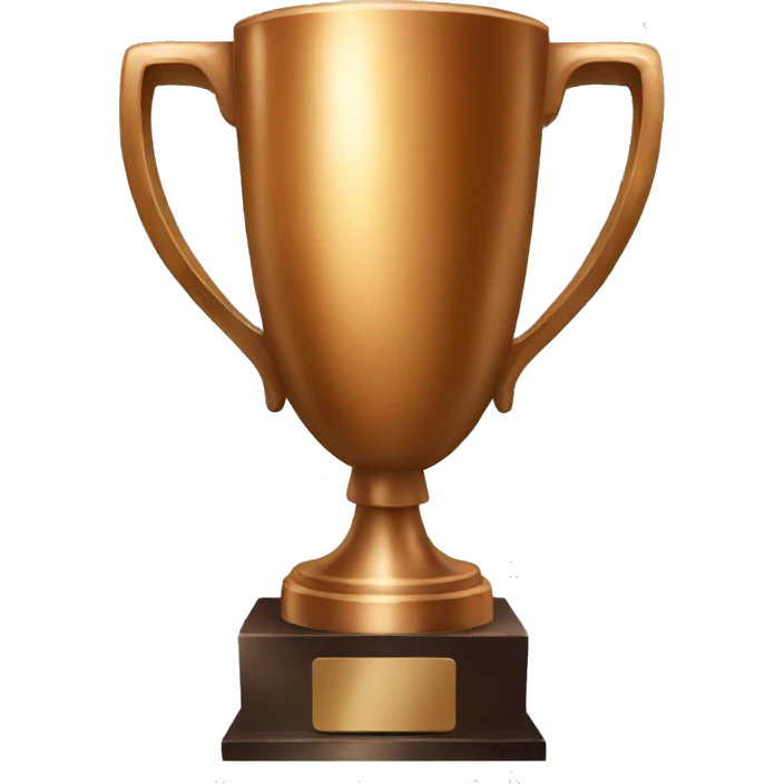 bronze trophy emoji