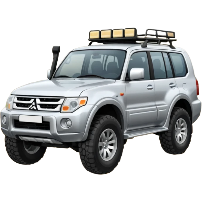 Mitsubishi Pajero ￼ emoji