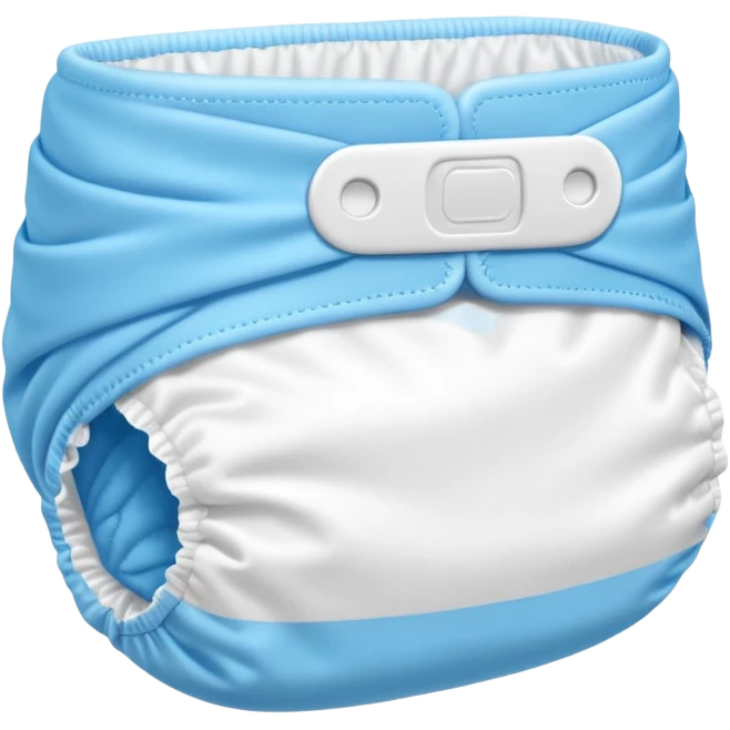 baby diaper blue inside emoji
