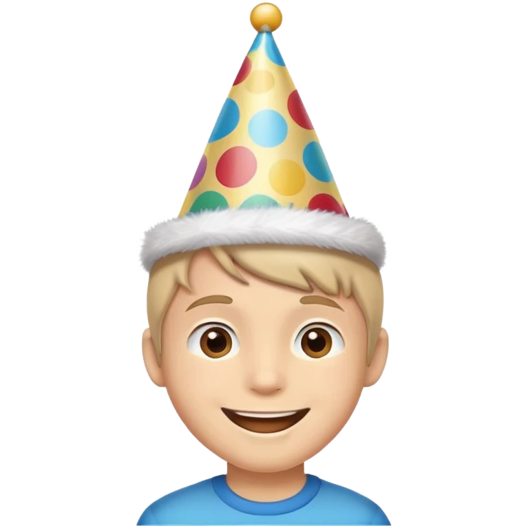 Birthday boy emoji