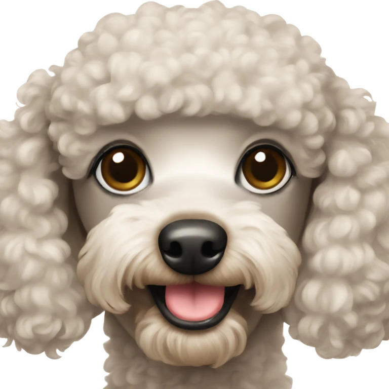 Poodle emoji