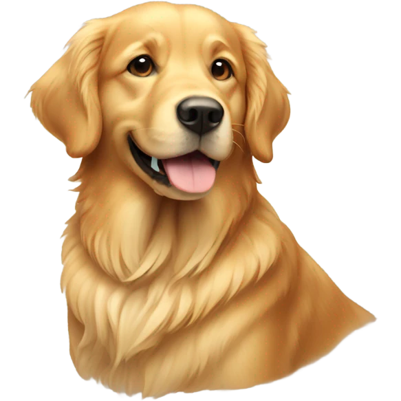 Golden retriever  emoji