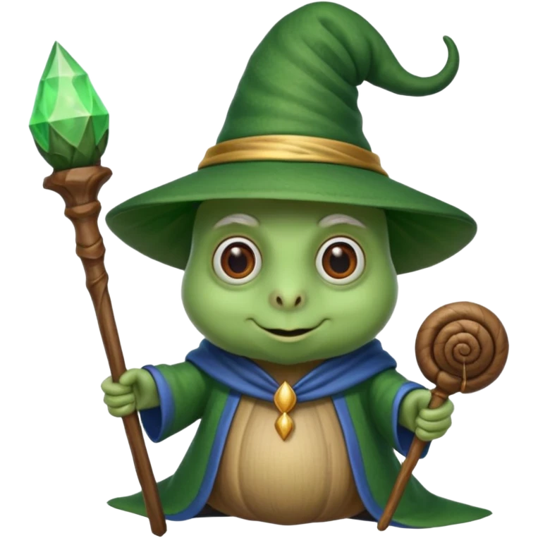 snail wizard emoji