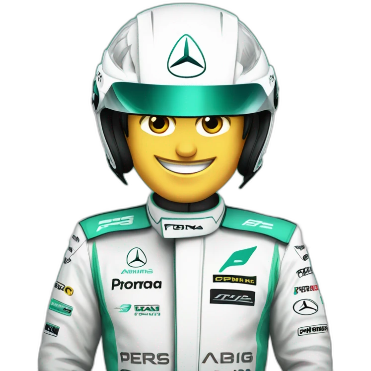 Mercedes AMG Petronas Formula 1 emoji