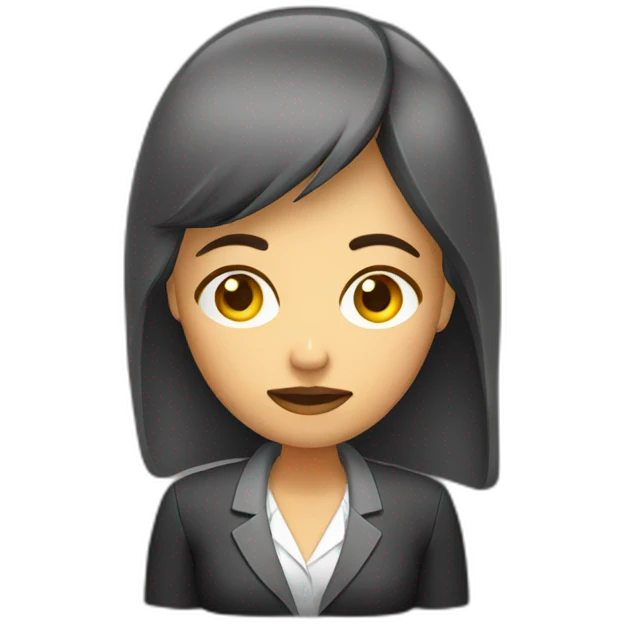 depressed recruiter woman emoji