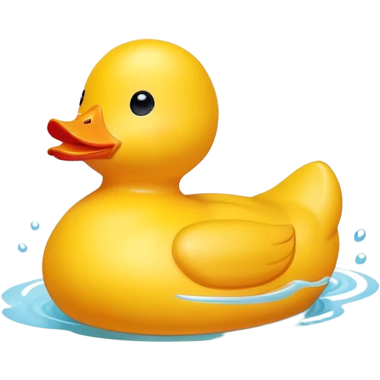 Rubber duck emoji