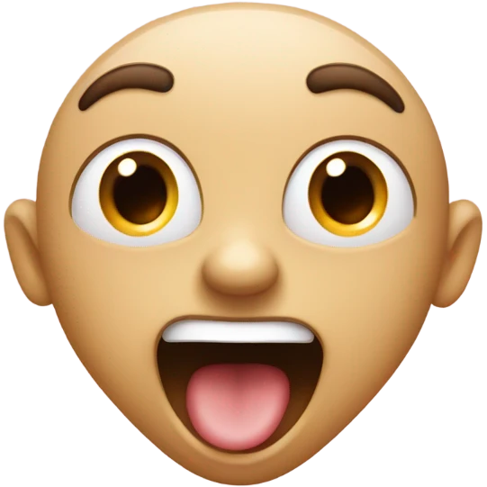 Sticking toung out and exicited  emoji