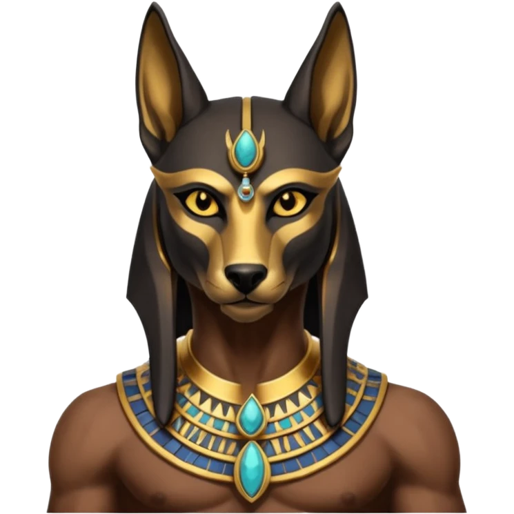 Anubis from Egyptian Gods emoji