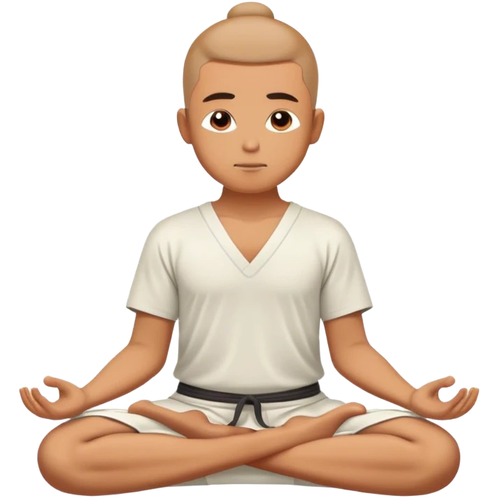 a zen productivity coaching master emoji