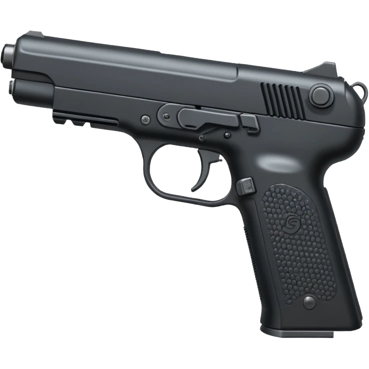 Five seven pistola con peine caracol emoji