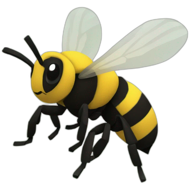 Bee-minecraft emoji
