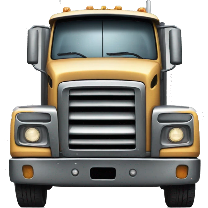 Show me a truck with a lot of scratches emoji