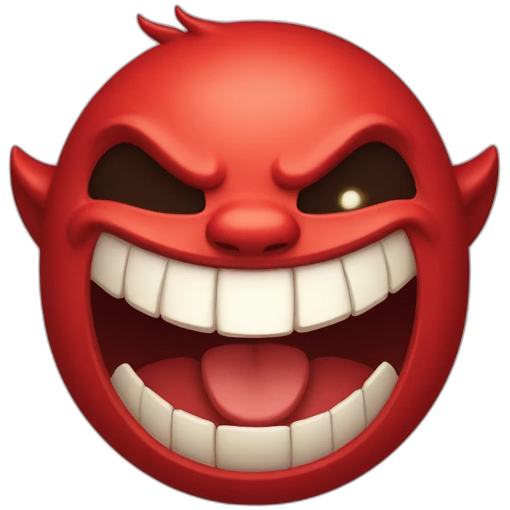 happy devil emoji
