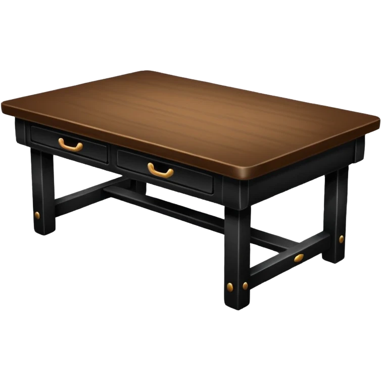 TABLE black emoji