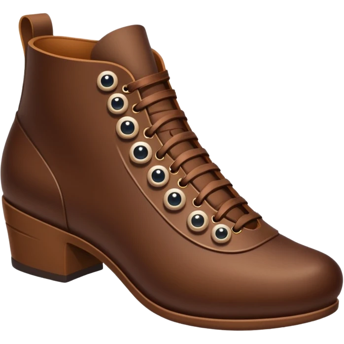 Shoe with eyes emoji