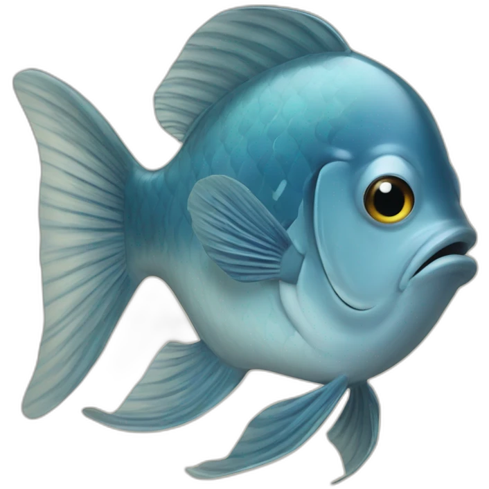 The only fish who knows the truth emoji