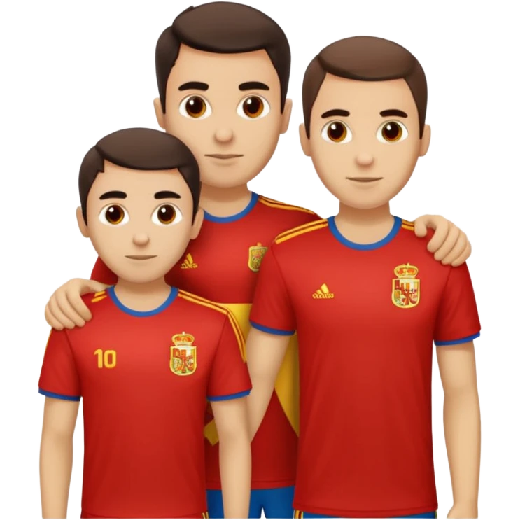 PEDRI Gavi and Lamine Yamal Spain t -shirt uros 2024 emoji