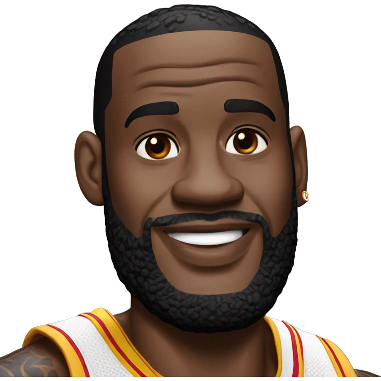 LeBron James ￼ emoji
