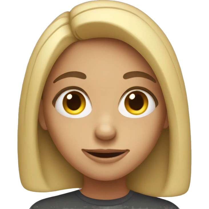 Nosey girl emoji