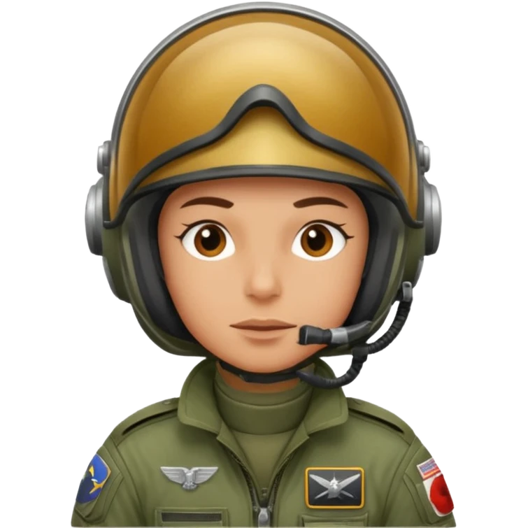 Piloto de combate emoji
