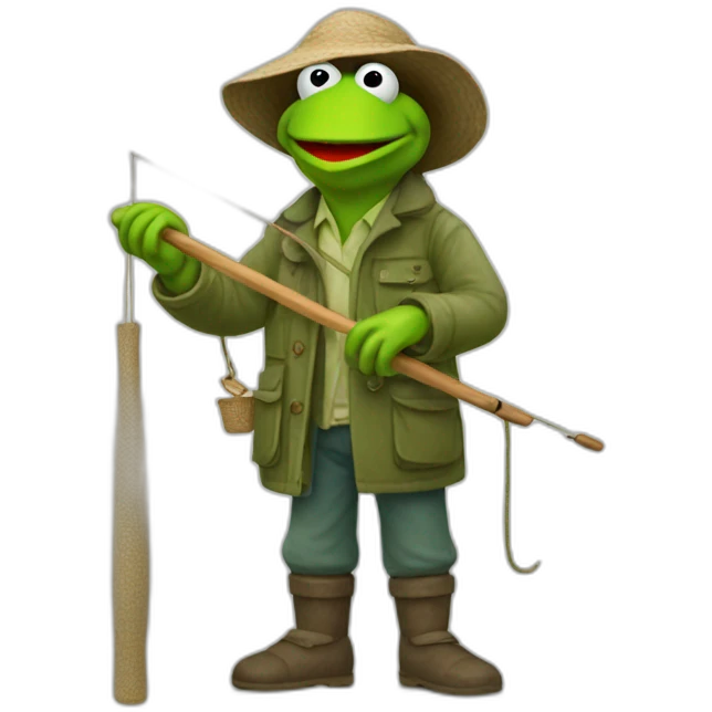 kermit fisherman emoji