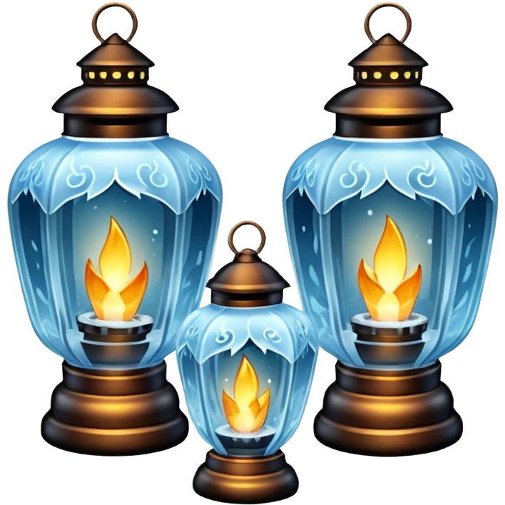 Ice Lanterns emoji