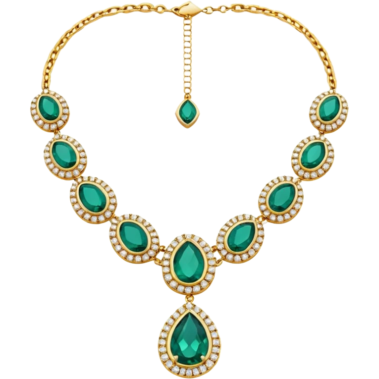 van cleef necklace emoji