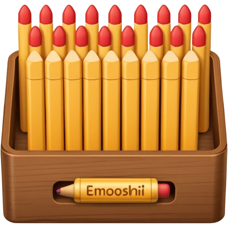 match sticks box emoji