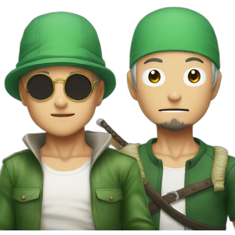 Tony Tony chopper and zoro emoji