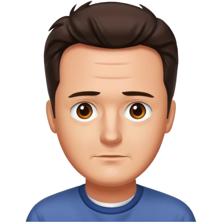 chandler bing of friends emoji