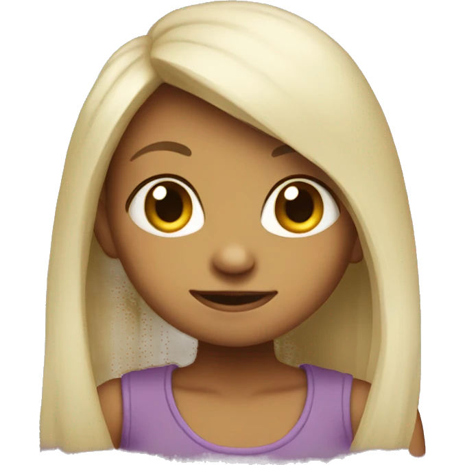 Girl troll emoji