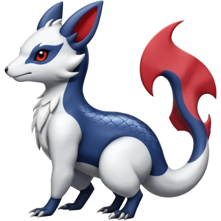Zangoose-Salandit-Minccino-Absol-fusion emoji