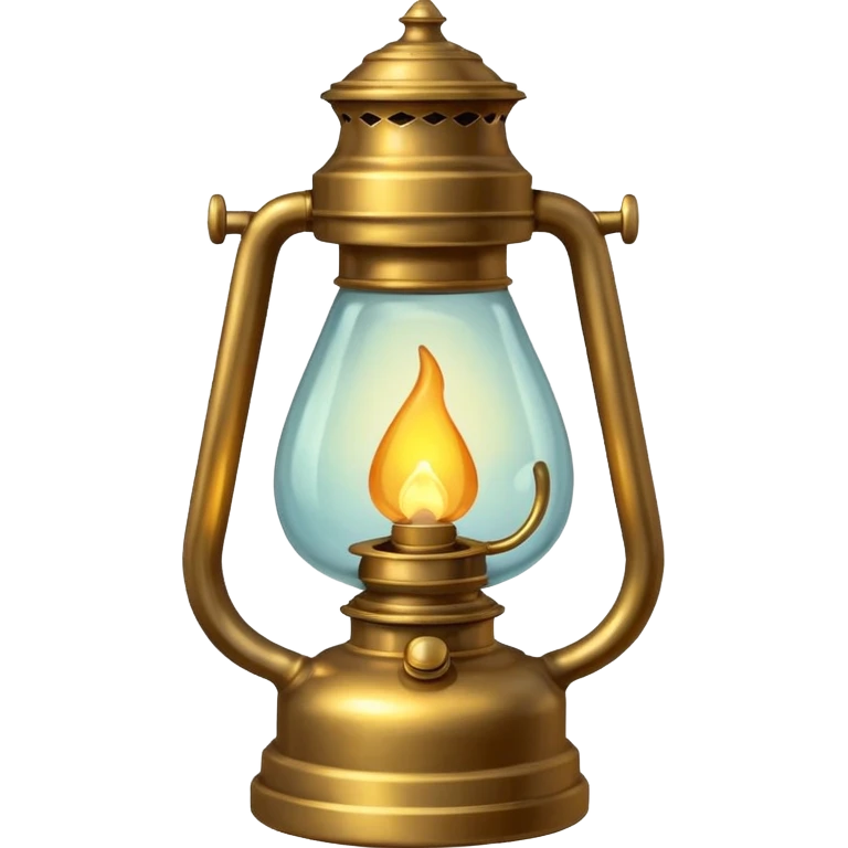 oil lamp light emoji