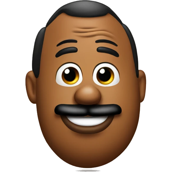 Steve Harvey as mr potato head emoji