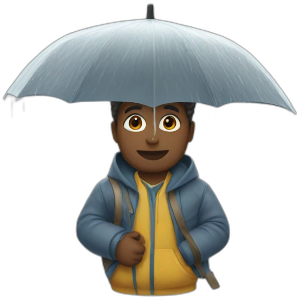 rainy day emoji