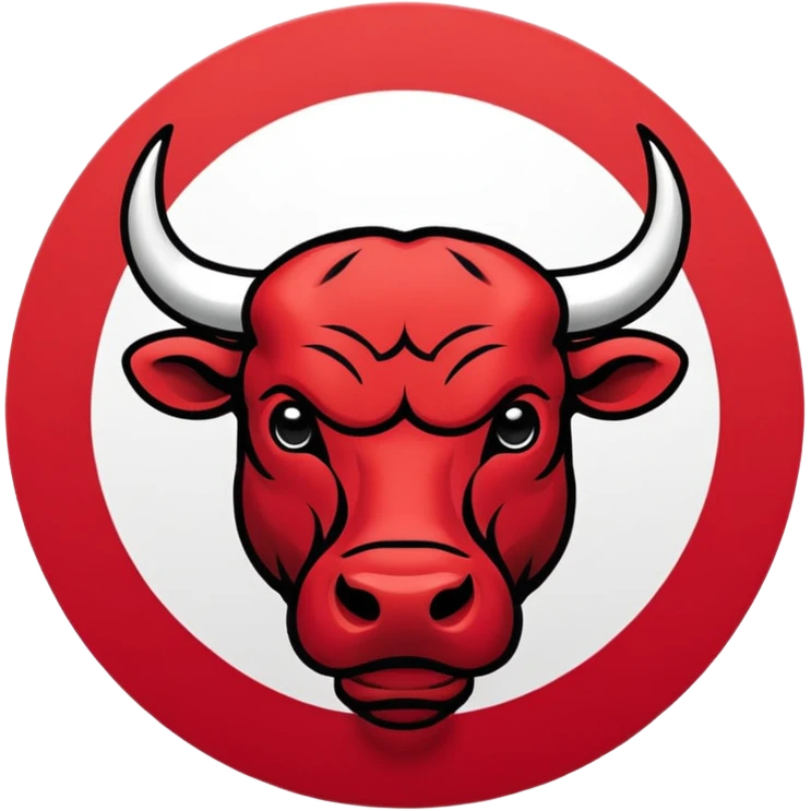 Chicago bulls el logo emoji