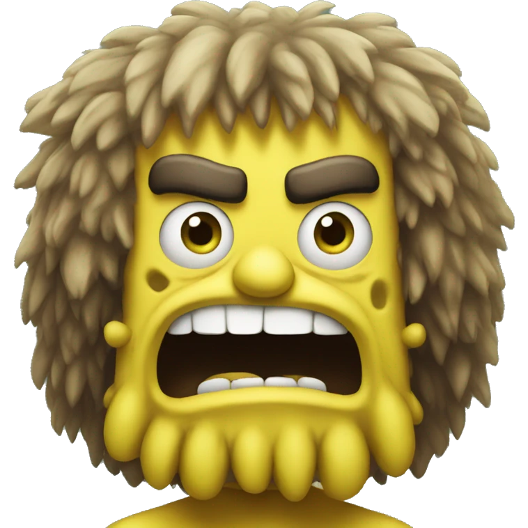 spongebob caveman emoji