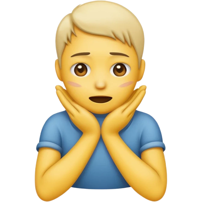An emoji with hands gripping their neck and squeezing emoji