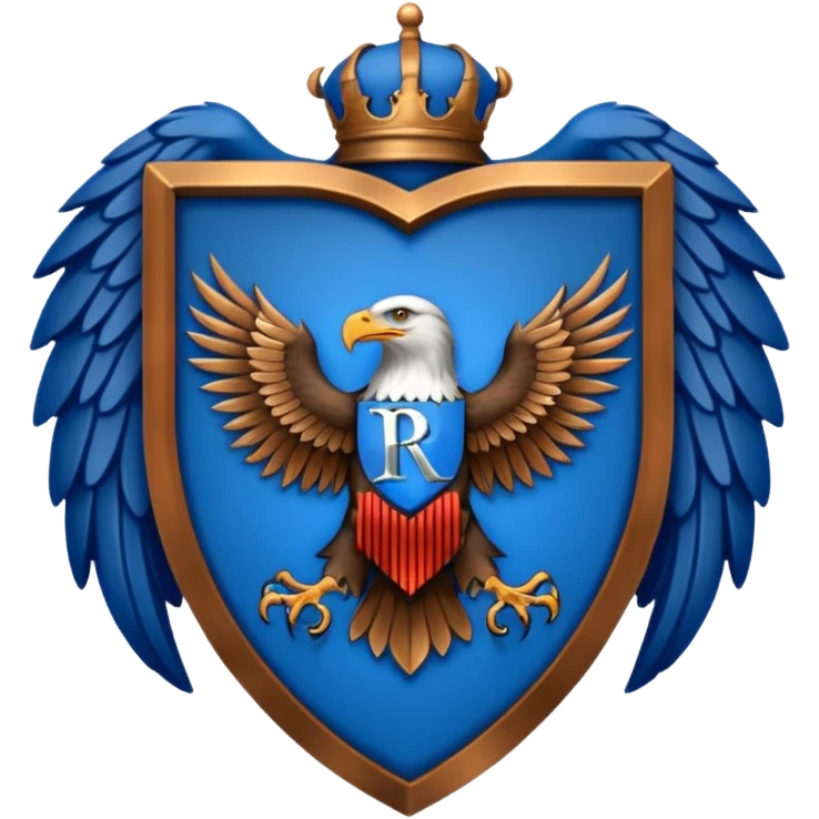 Hogwarts Ravenclaw crest Eagle emoji