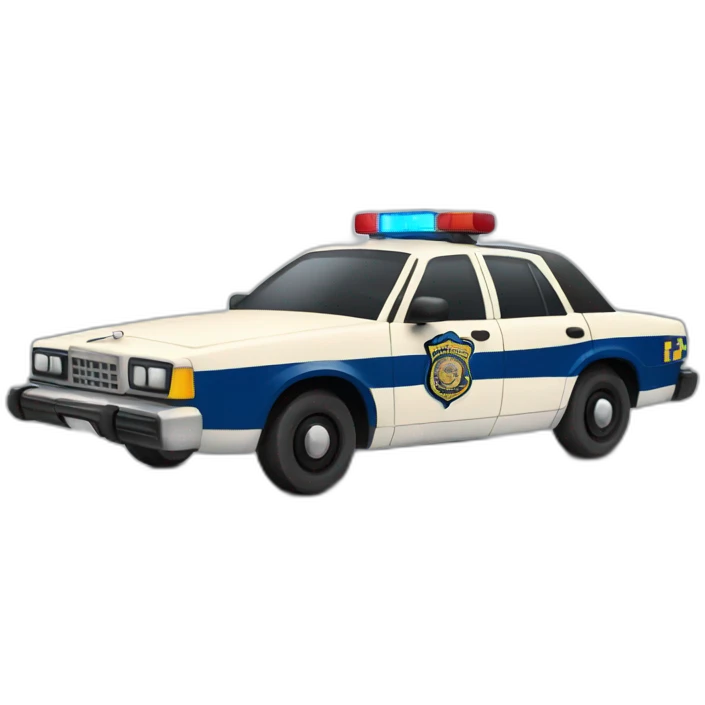 POLICE CAR emoji
