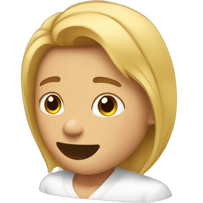 emoji tucking hair back emoji