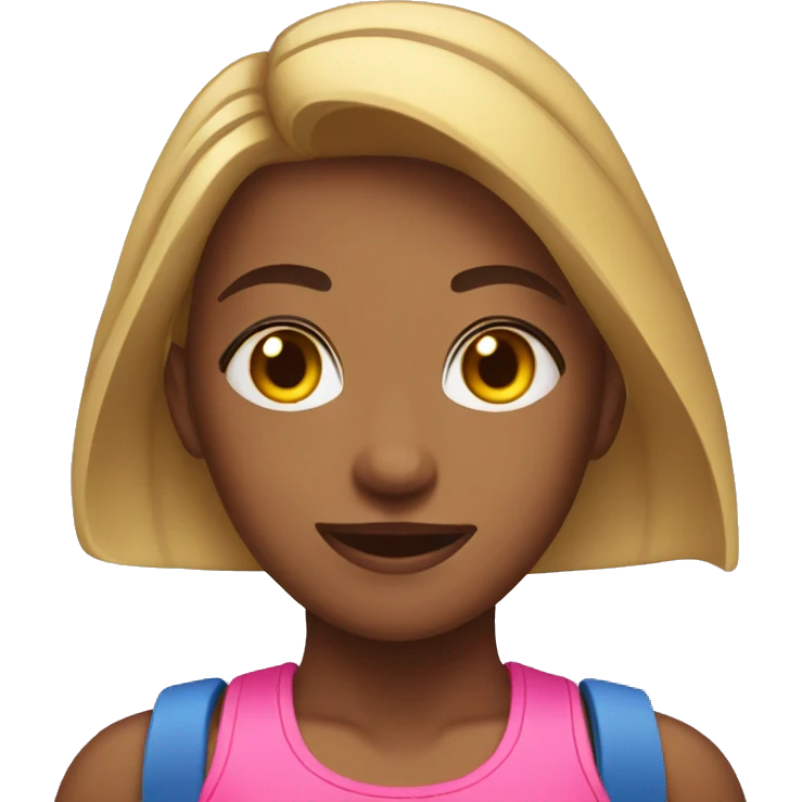 Gym girl emoji