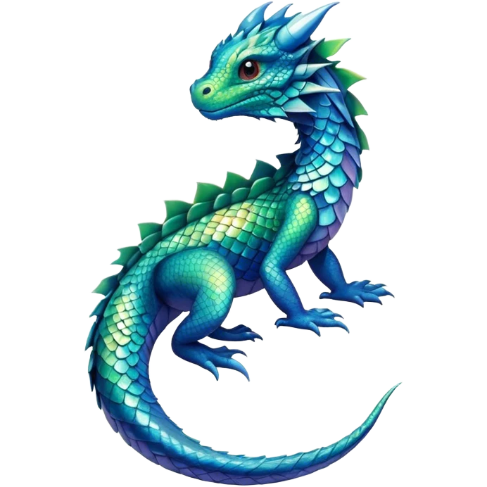 Water dragon emoji