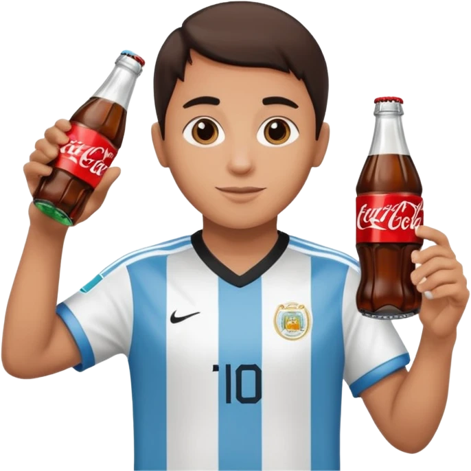 Platense tierra tomando coca emoji