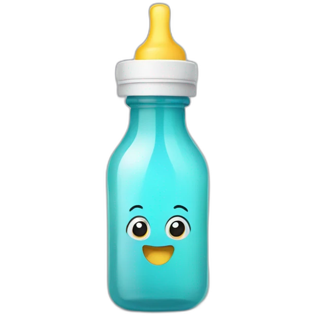 Baby bottle emoji