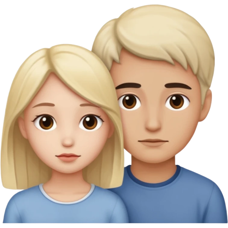 the duality of friendship: gentleness and cruelty emoji