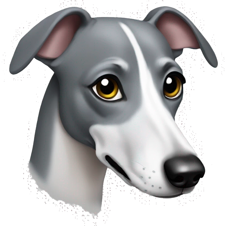 grey whippet emoji emoji
