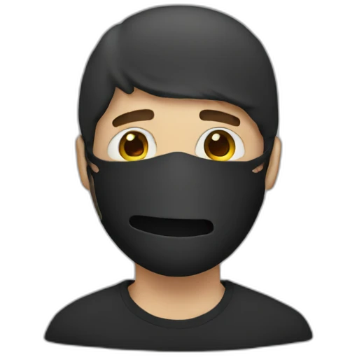 guy in a mask emoji