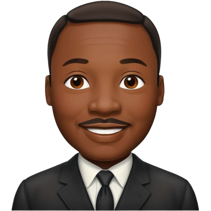 Fatt Martin Luther King JR. emoji